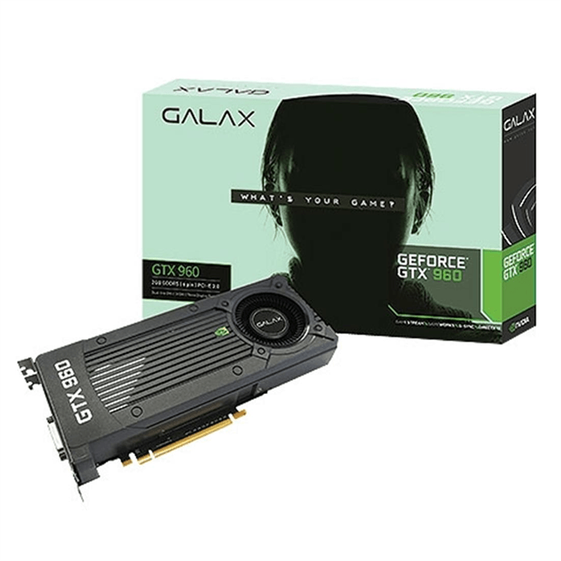 PLACA DE VIDEO GALAX GEFORCE GTX 960 2GB DDR5 128BITS Premium